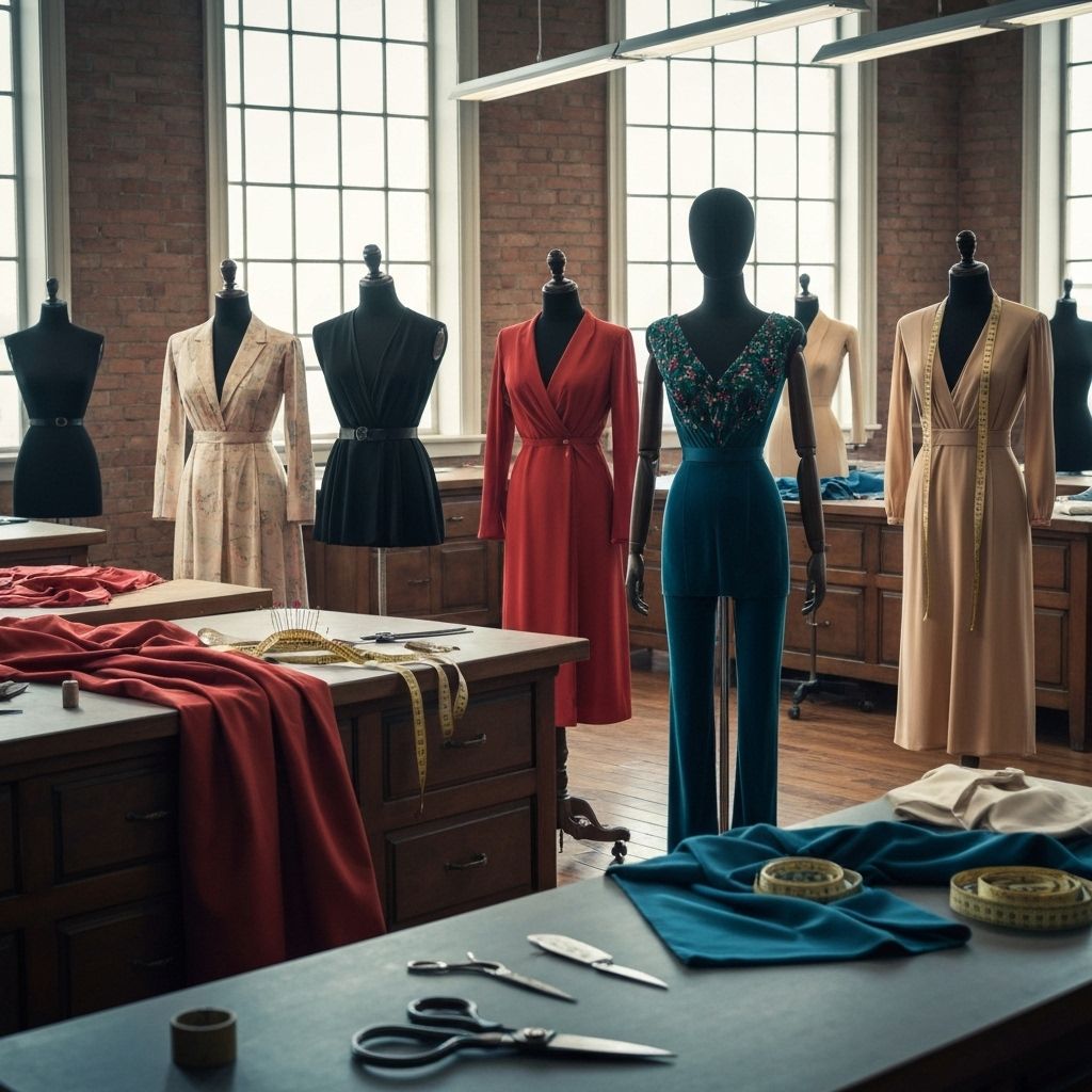 Luxury tailoring workshop